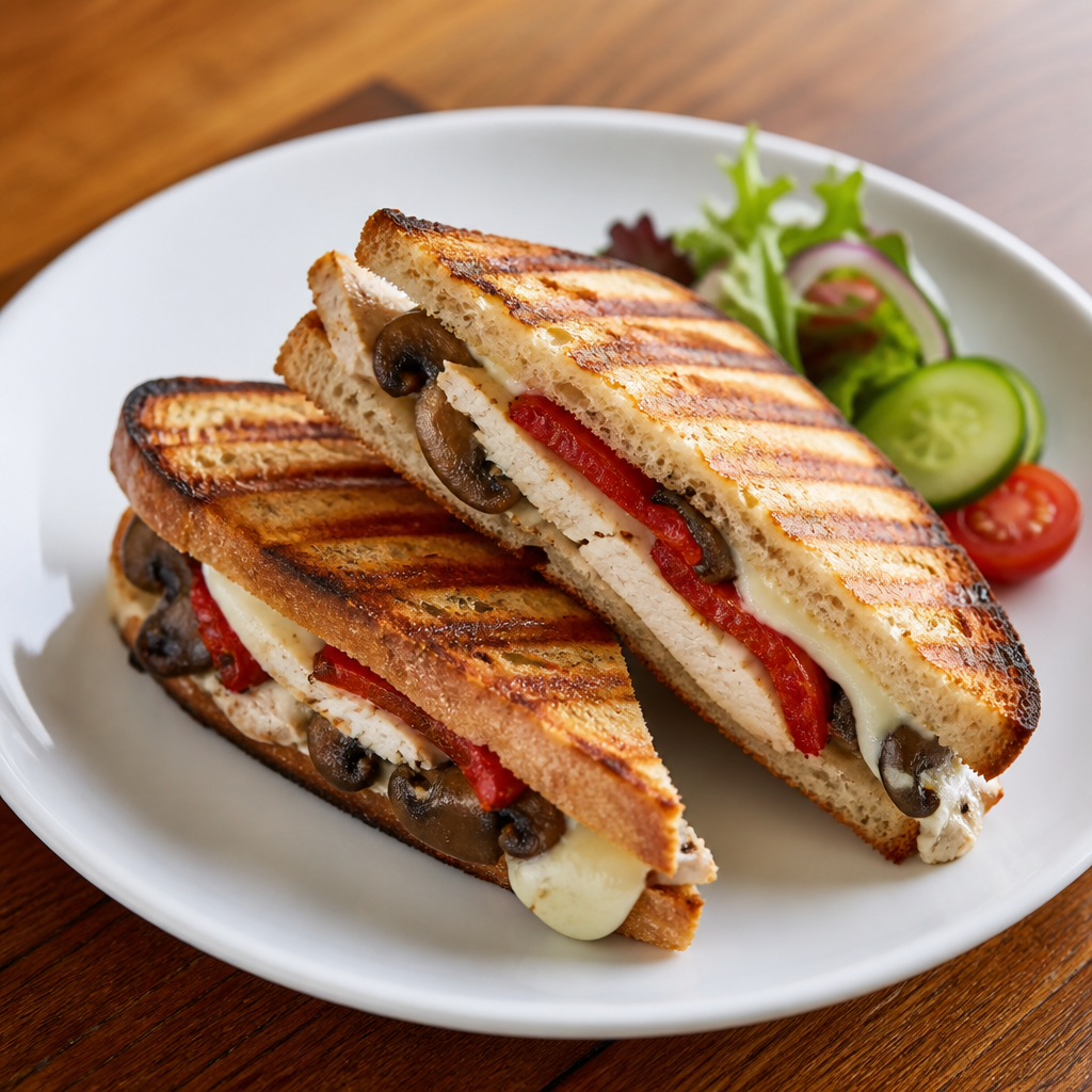 Chicken Portobello Panini