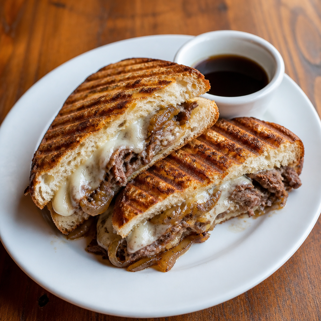 French Dip Panini