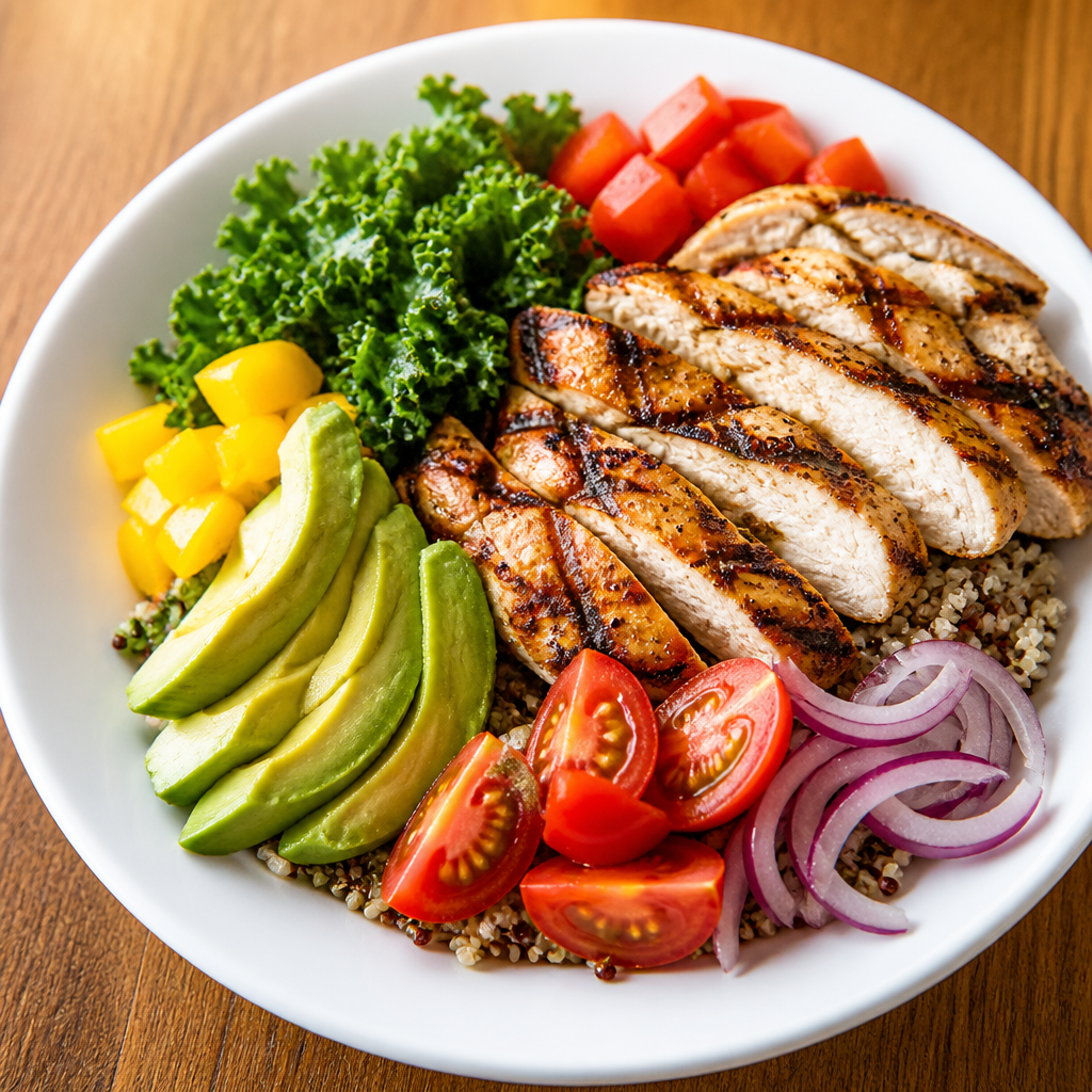 Grilled Chicken Power Bowl
