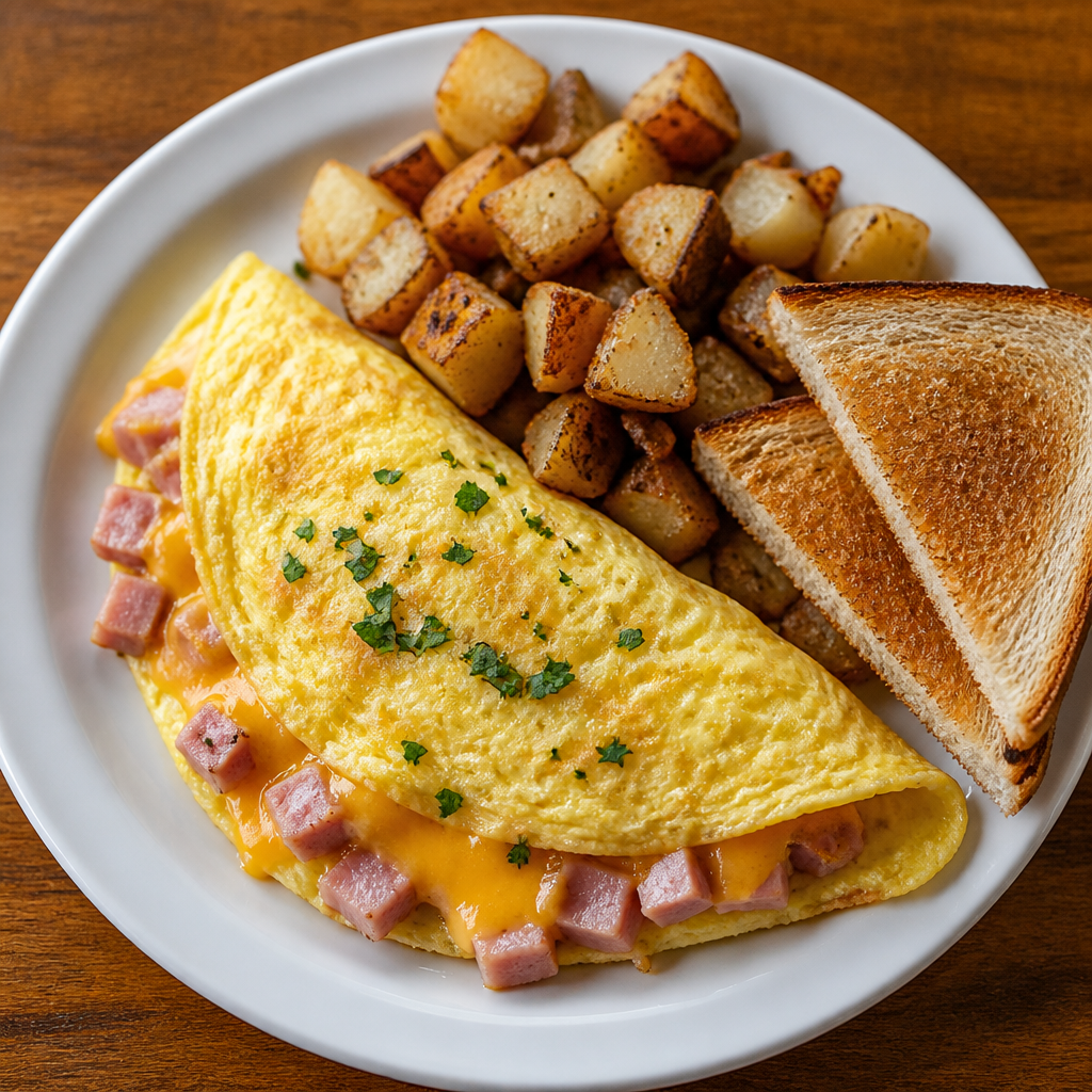 Ham & Cheese Omelette
