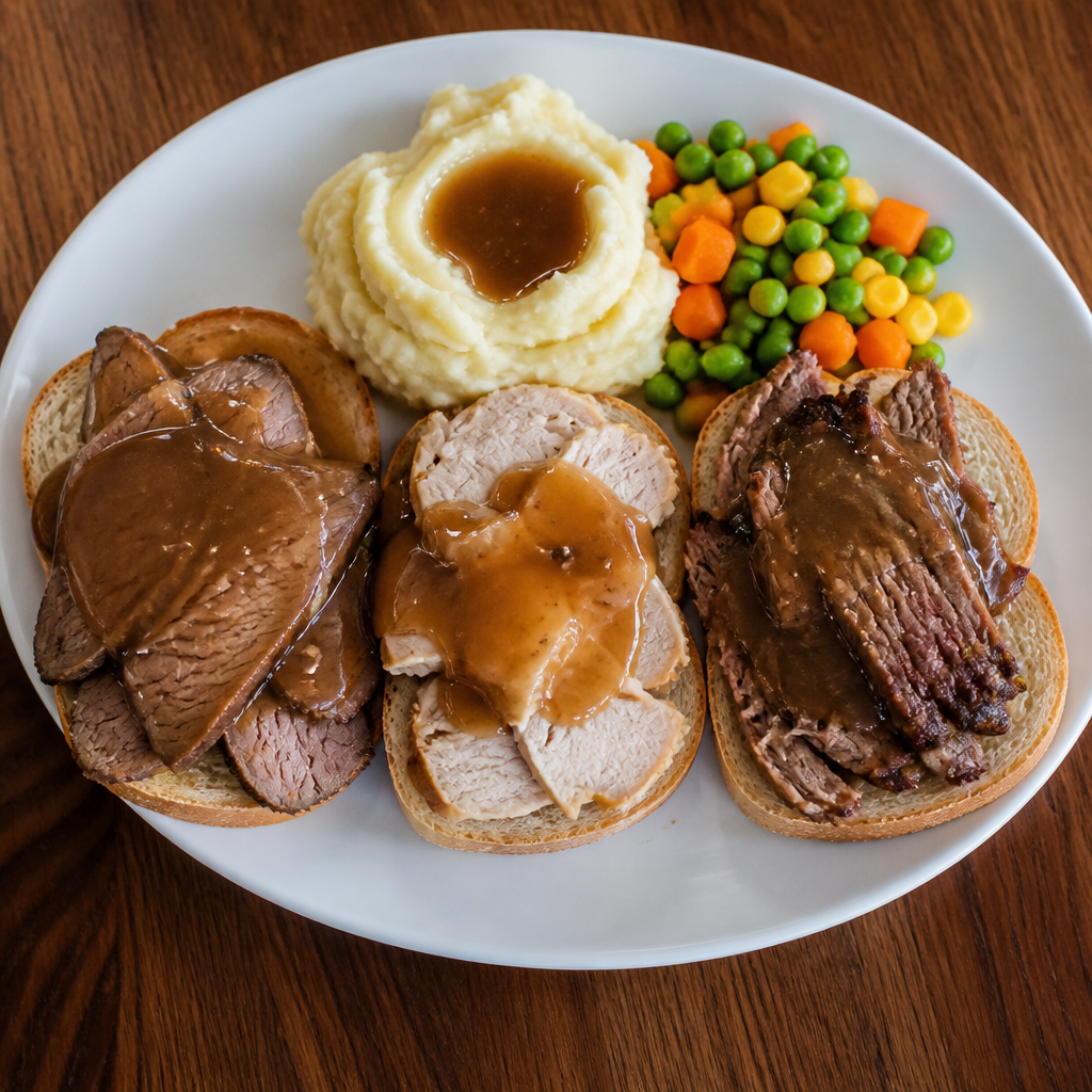 Hot Open Sandwiches