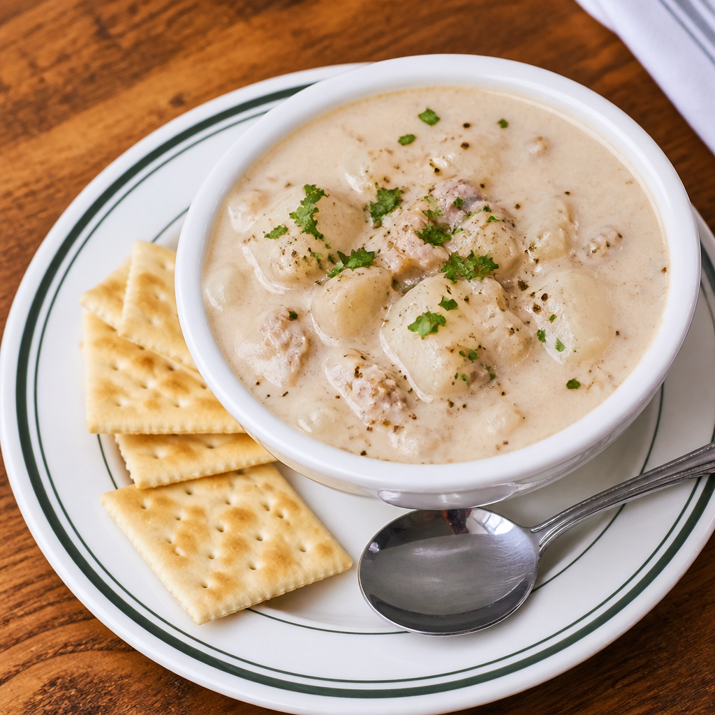 Manhattan or New England Clam Chowder