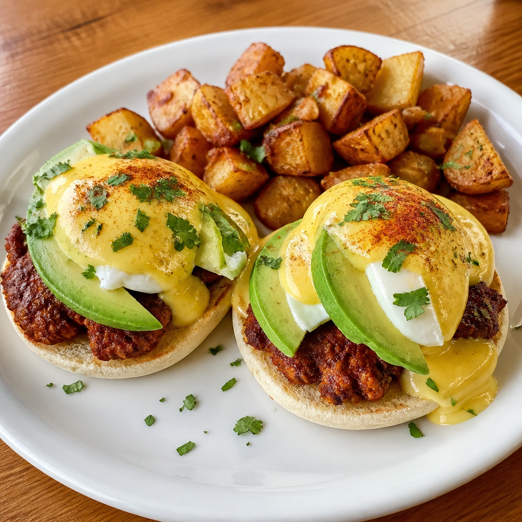Mexican Eggs Benedict