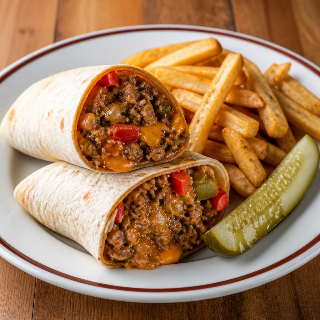 Sloppy Joe Wrap