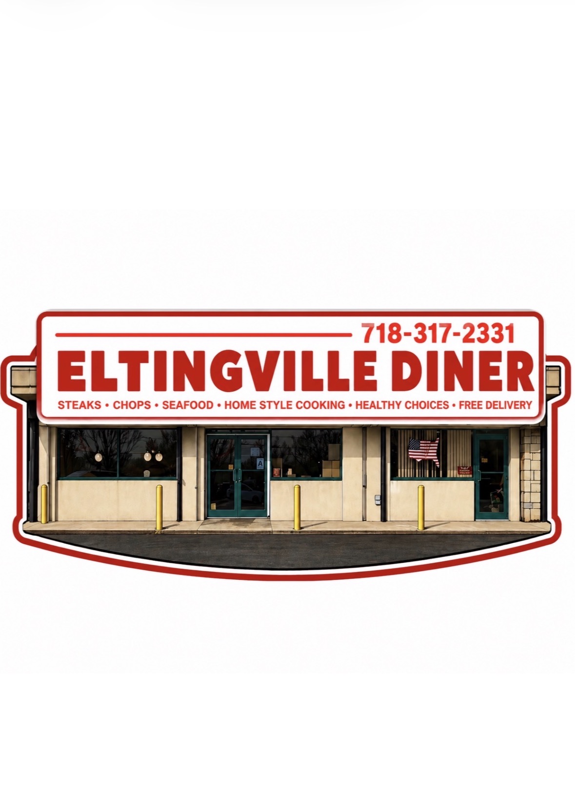 Eltingville Diner storefront on Richmond Ave